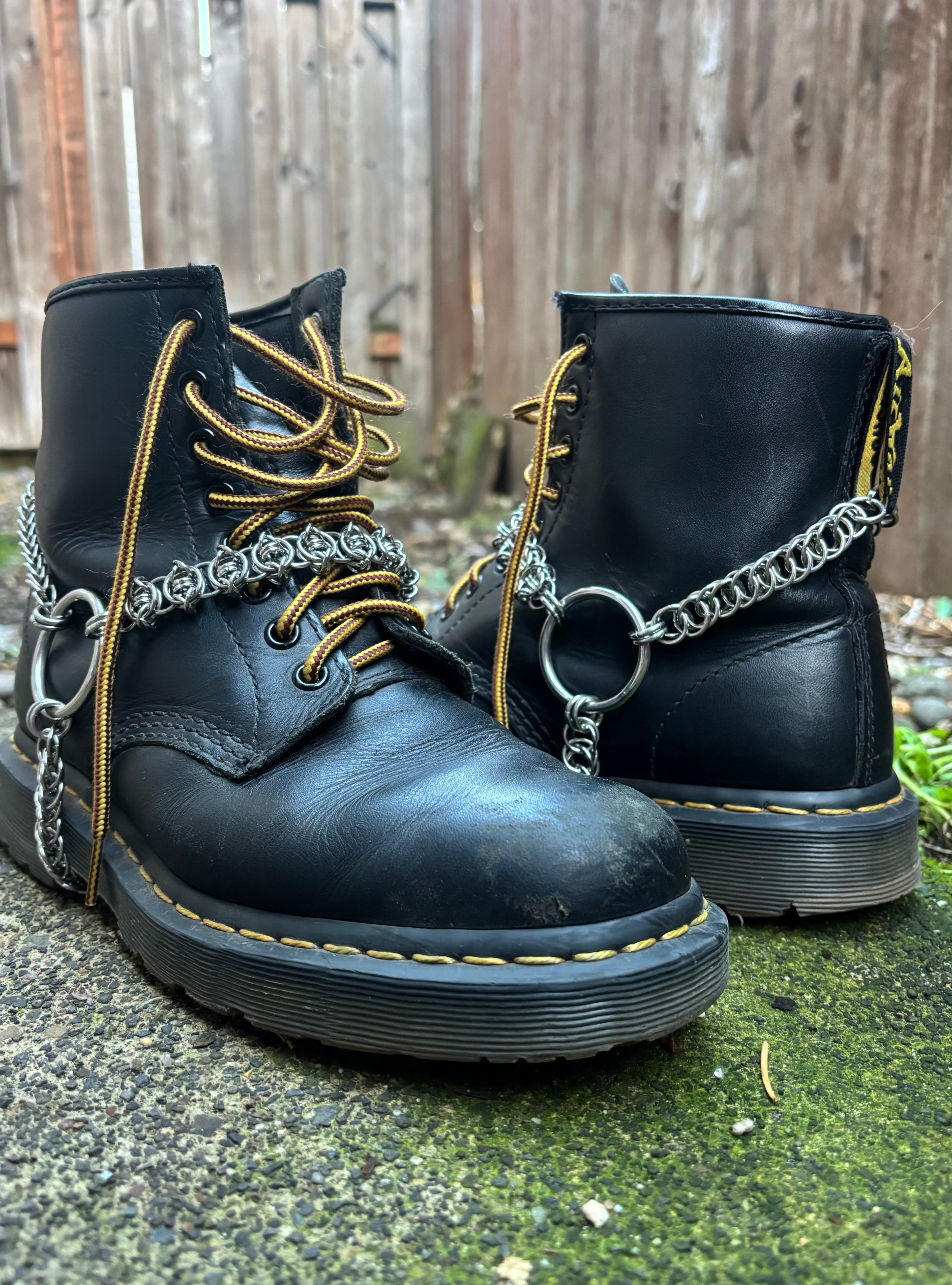 Barbed Wire Boot Chain
