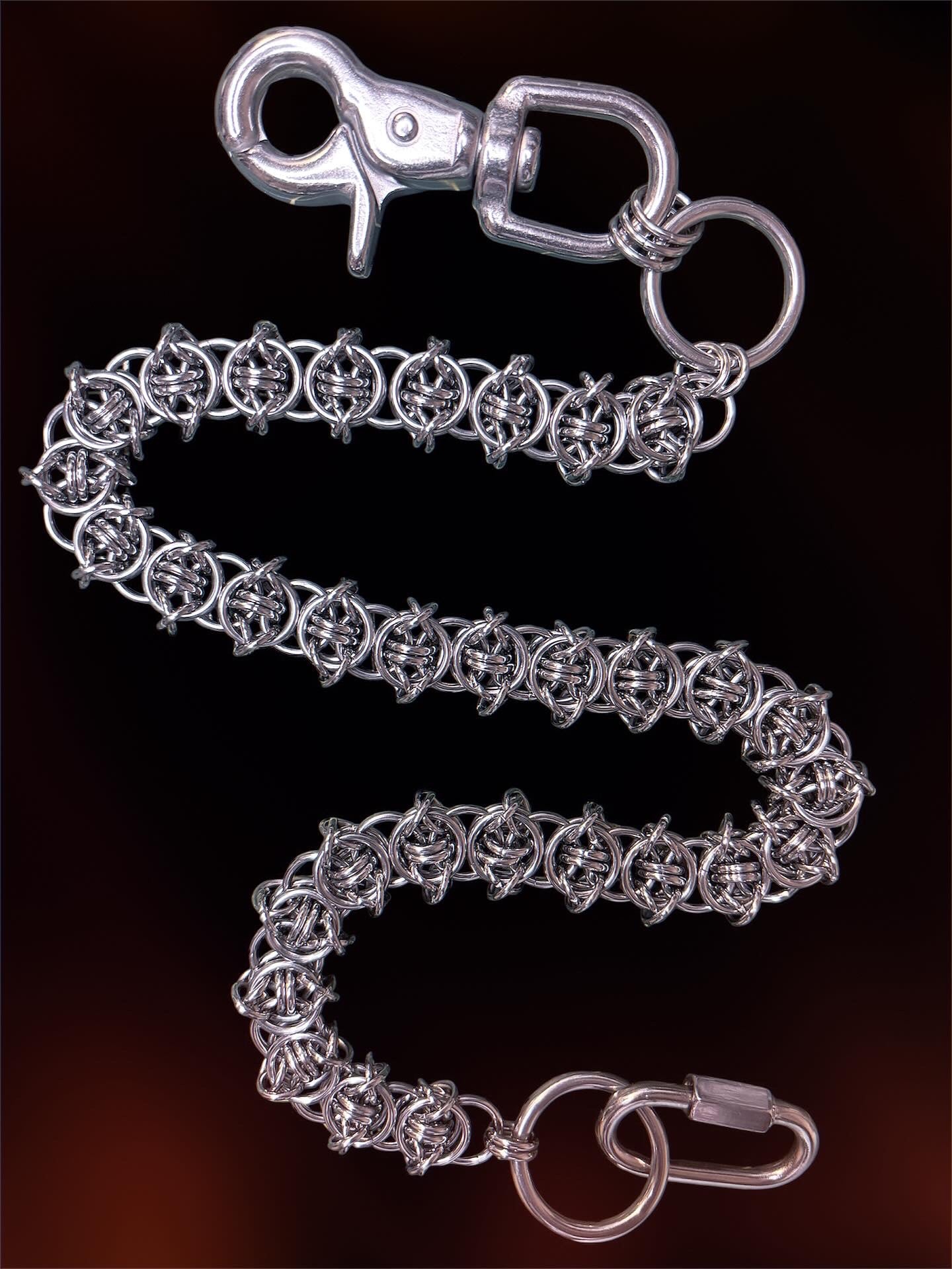 Barbed Wire Wallet Chain