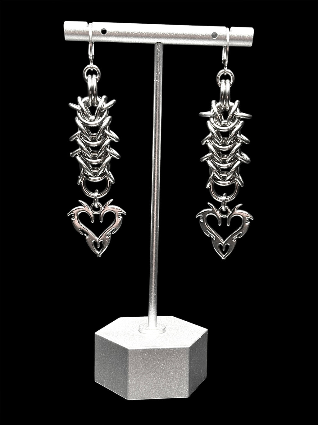 Chunky Heart Earrings