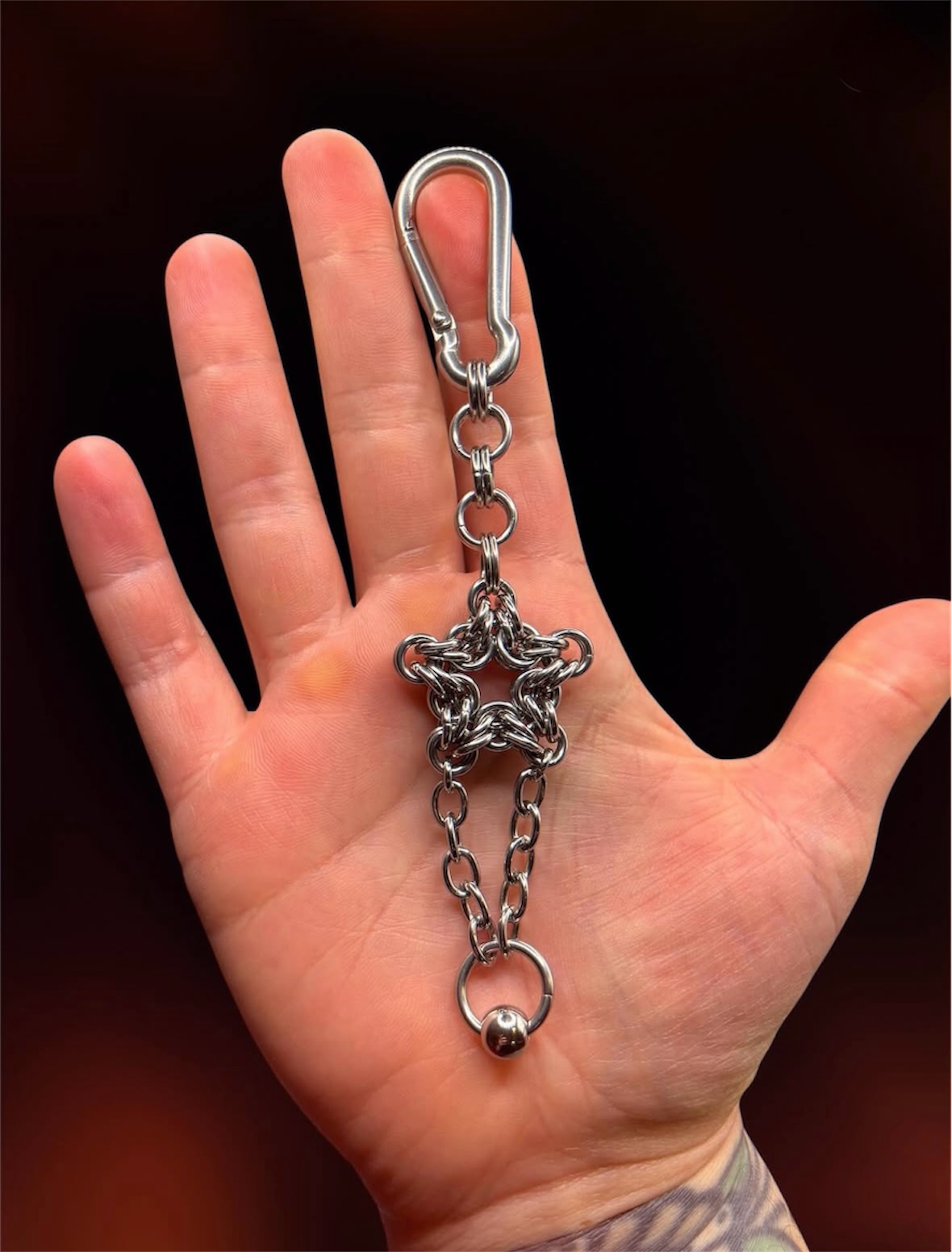 Morning Star Bag Charm