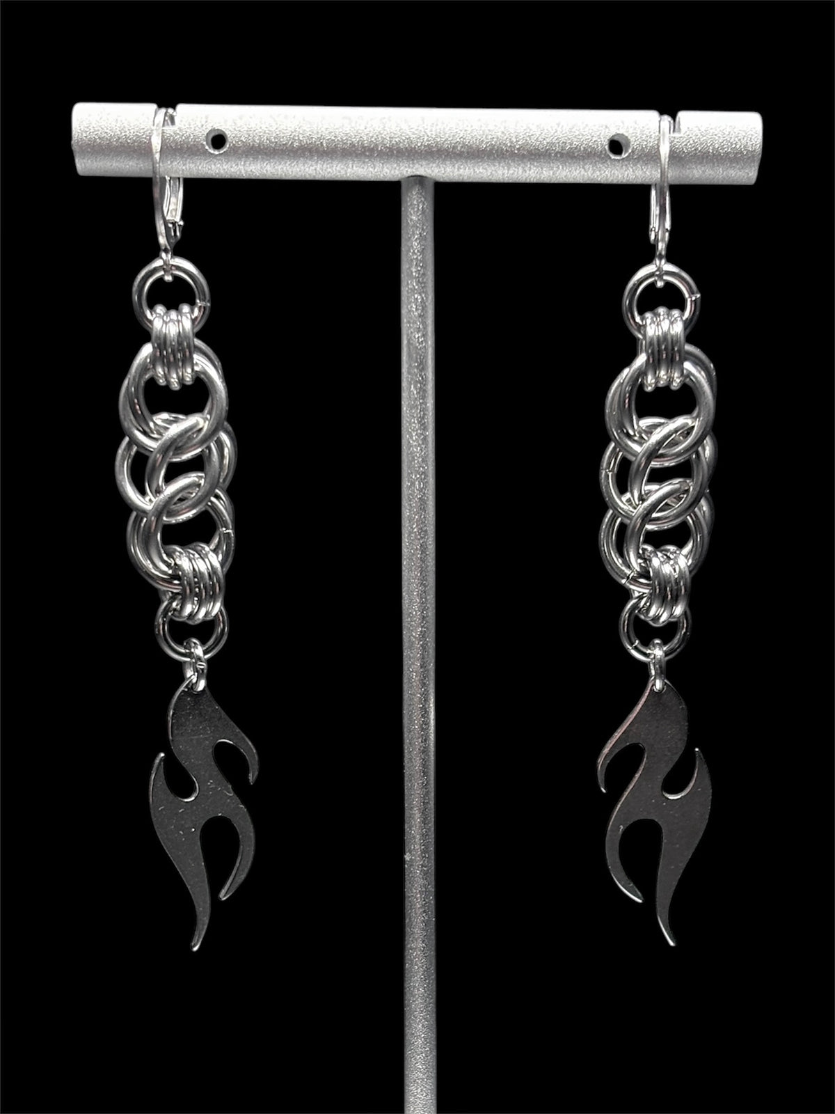 Flame earrings