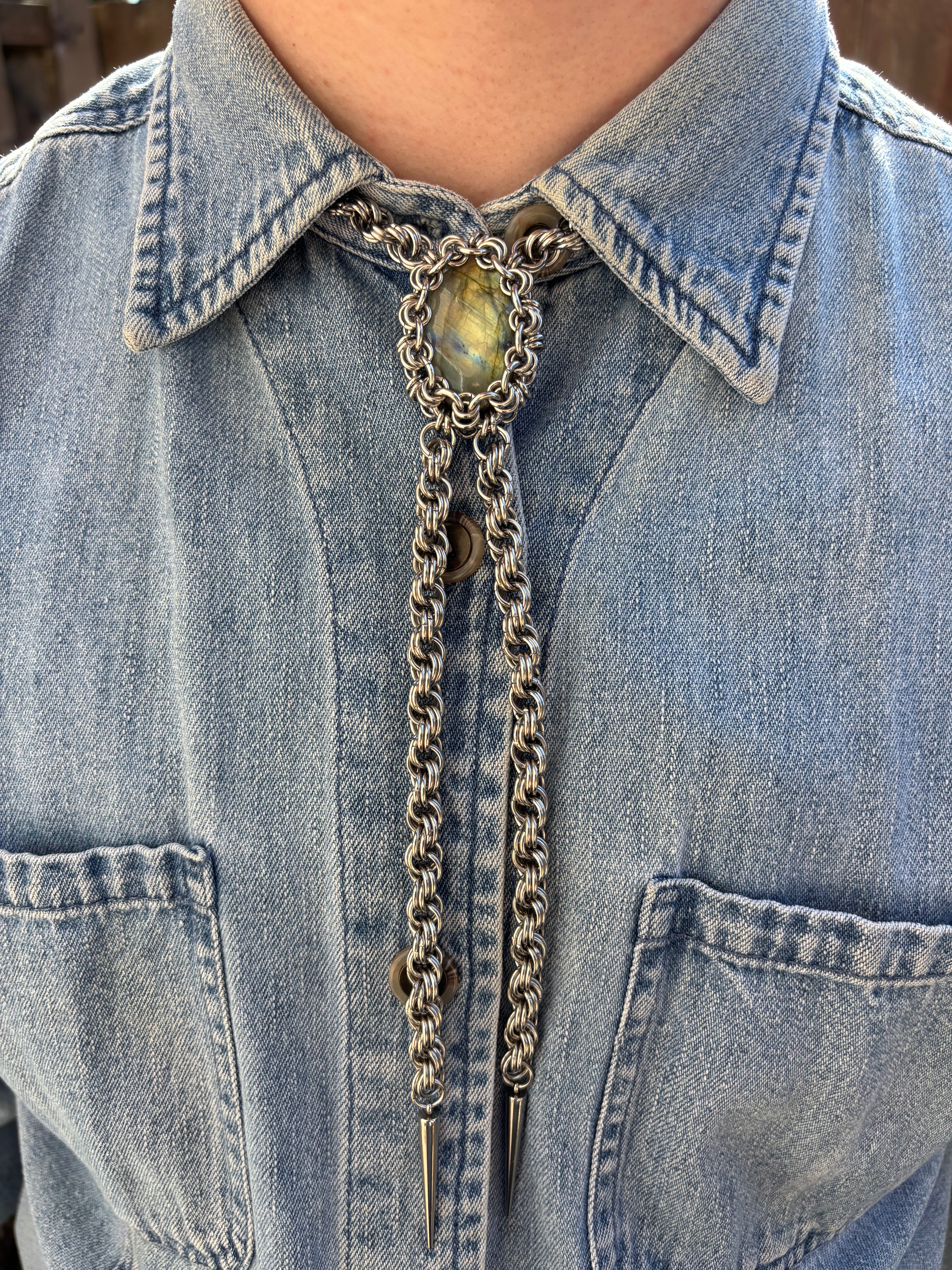 The Labradorite Bolo